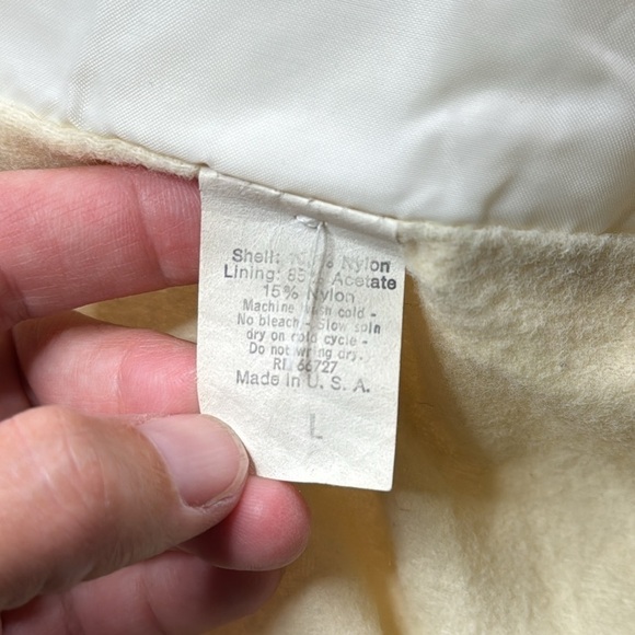 Vintage Oklahoma Sooners Steve Owens Signed White Jacket Size Large - Picture 9 of 10